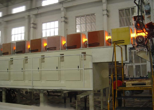 钢管在线中频加热